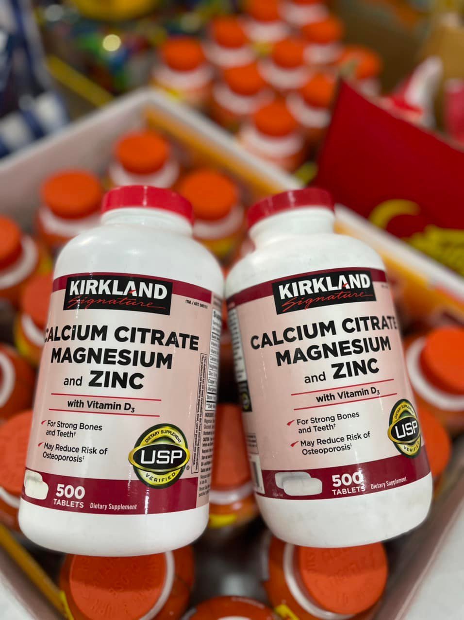 Kirkland Calcium citrate magnesium and zinc