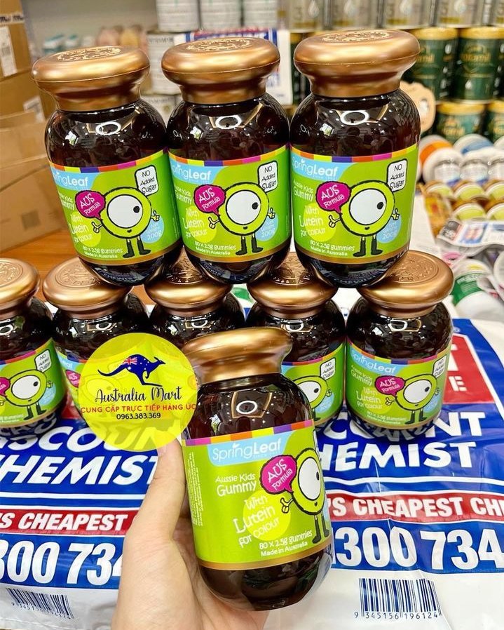 Kẹo dẻo Spring Leaf Aussie Lutein Kids Gummy