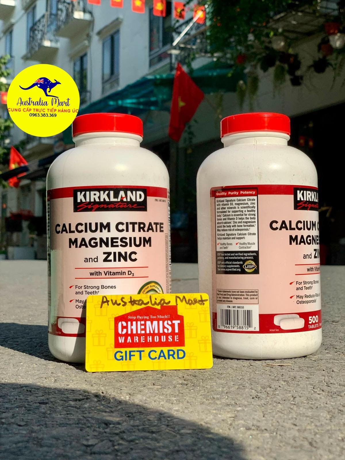 Kirkland Calcium citrate magnesium and zinc