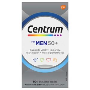 Viên uống bổ sung vitamin và khoáng chất cho nam giới - Centrum Men 50+