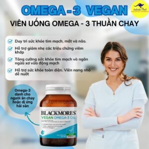 Blackmores Vegan Omega 3 Oil thuần chay