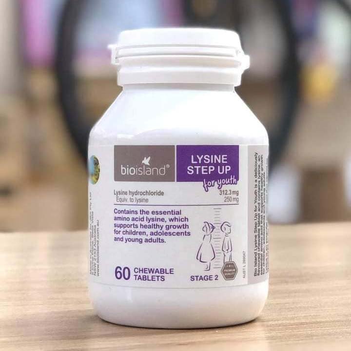 Tăng chiều cao, tăng chuyển hóa cho trẻ dạng viên/bột [ÚC] Bio Island  Lysine starter for kid cho bé [CAM KẾT CHUẨN ÚC] | Lazada.vn