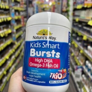 Nature's Way Kids Smart Omega-3 Fish Oil Trio - Bổ sung Omega 3 cho bé Nature's Way Kids Smart Omega-3 Fish Oil Trio - Bổ sung Omega 3 cho bé