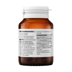 Viên Vitamin B tổng hợp tăng sức bền Blackmores Mega B Complex Energy Support Vitamin B12 75 Tablets Viên Vitamin B tổng hợp tăng sức bền Blackmores Mega B Complex Energy Support Vitamin B12 75 Tablets