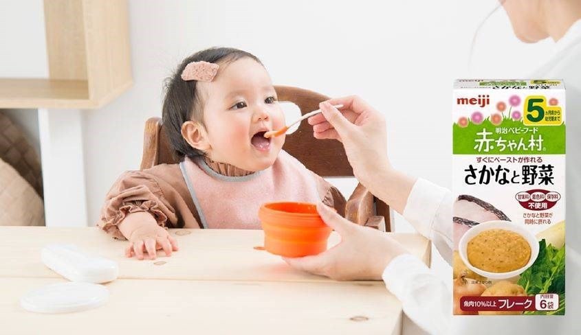 An toàn khi pha bột ăn dặm Aptamil với sữa công thức cho trẻ