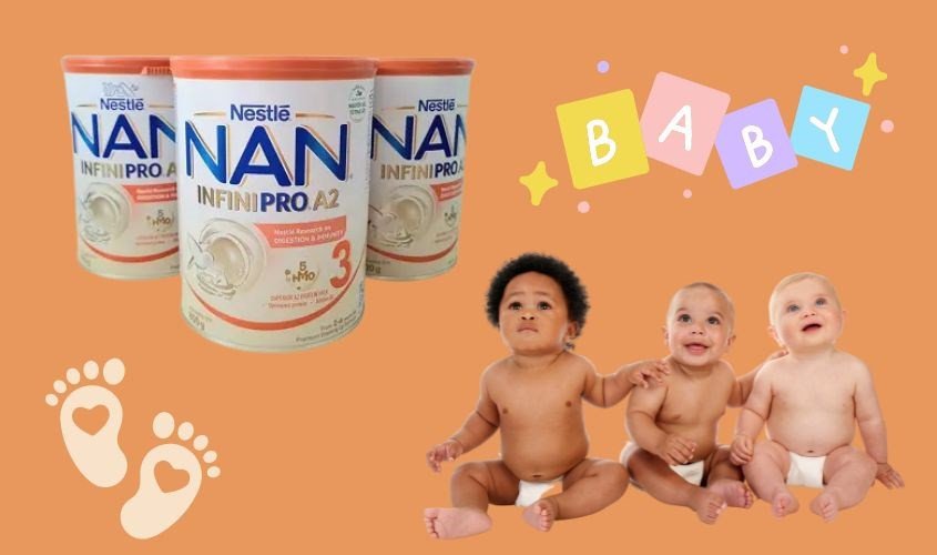 Bảng tổng hợp các loại và giá sữa Nan Infinipro A2 hiện nay