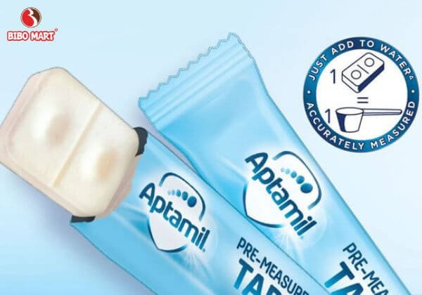 Bảng tỷ lệ chuẩn khi pha sữa thanh Aptamil theo độ tuổi