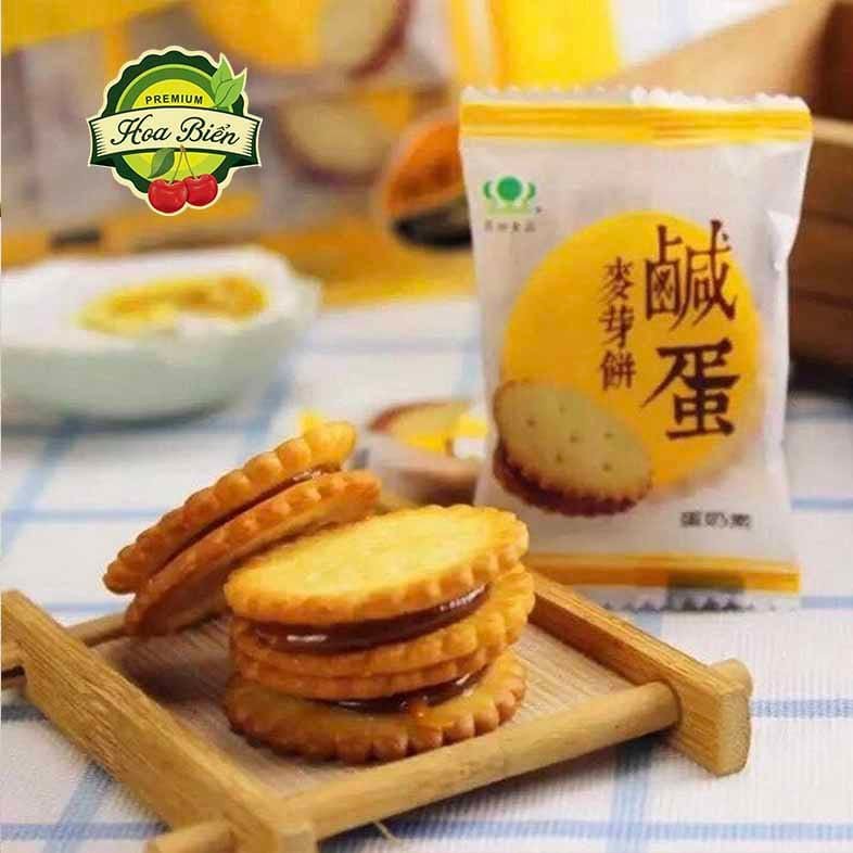 Bánh quy trứng muối Đài Loan thơm ngon