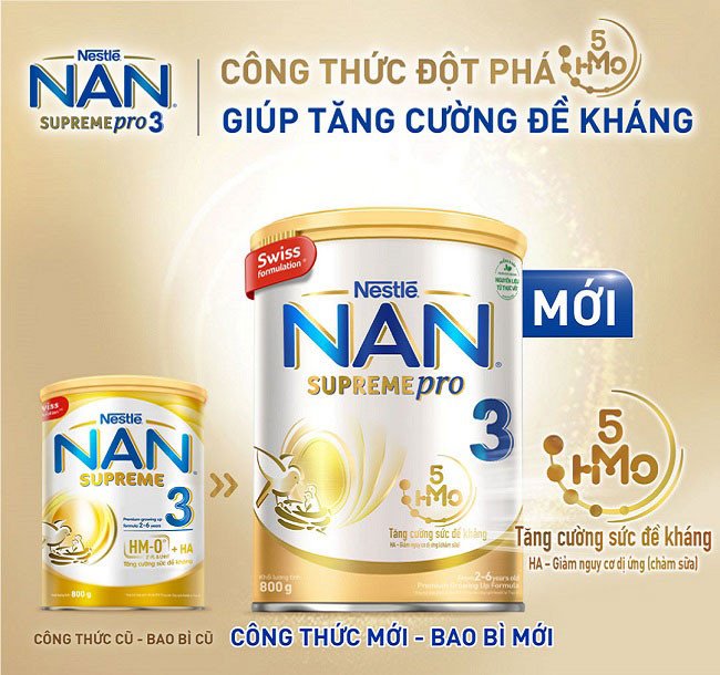 Bé vui vẻ khám phá thế giới nhờ hệ tiêu hóa khỏe mạnh được hỗ trợ bởi sữa Nan vàng số 2