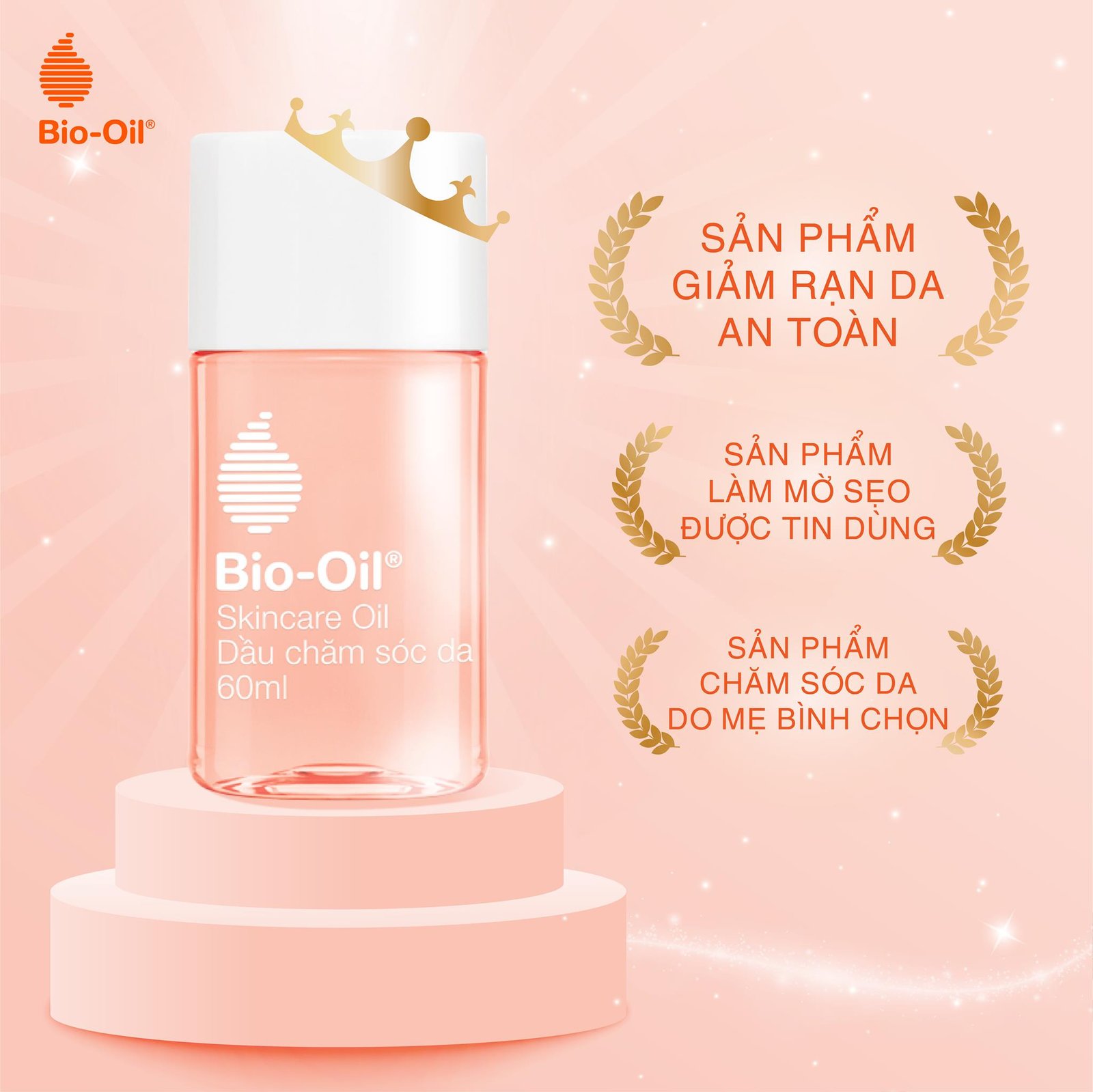 Tinh dầu trị rạn da và làm mờ sẹo Bio Oil