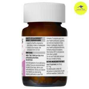 Blackmores Women's Premium - Viên uống sắt dành cho bà bầu (30 viên) Blackmores Women's Premium - Viên uống sắt dành cho bà bầu (30 viên)