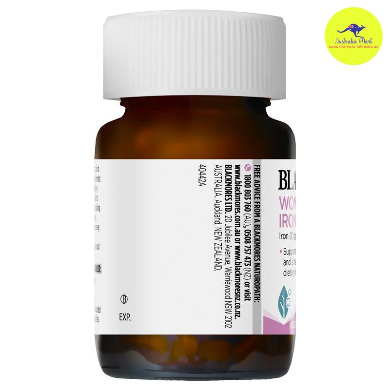 Blackmores Women's Premium - Viên uống sắt dành cho bà bầu (30 viên) Blackmores Women's Premium - Viên uống sắt dành cho bà bầu (30 viên)