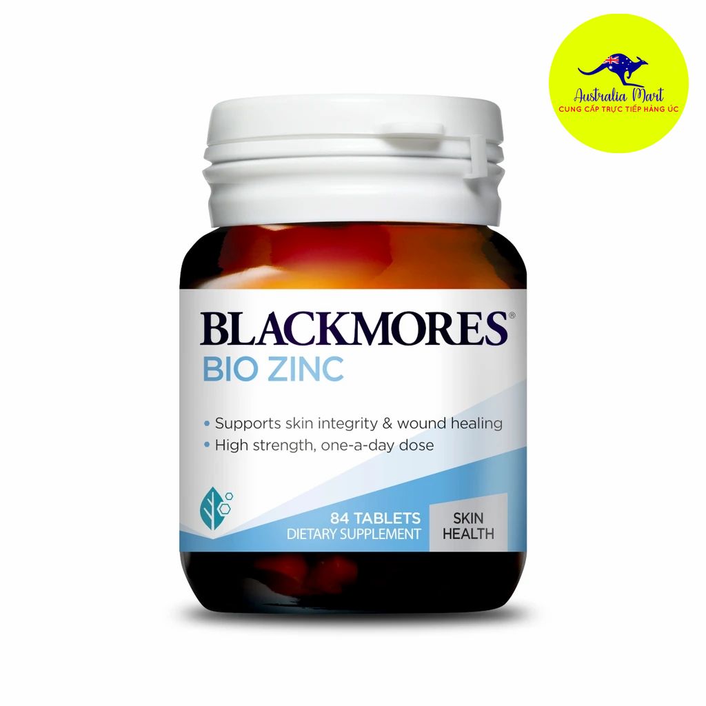 Blackmores Bio Zinc - Viên uống bổ sung kẽm (84 viên) Blackmores Bio Zinc - Viên uống bổ sung kẽm (84 viên)