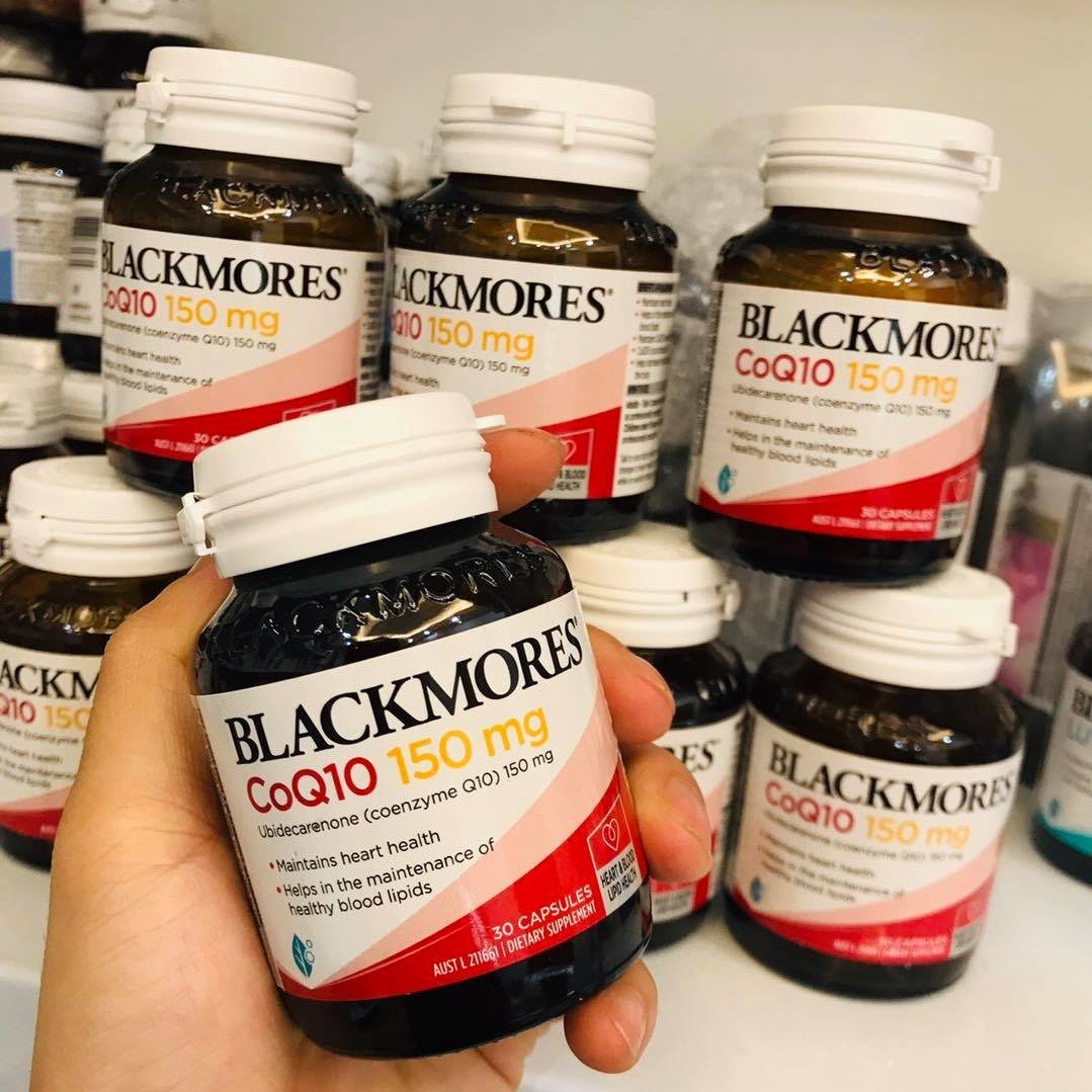 Blackmores CoQ10 150mg - Viên uống bổ tim mạch (30 viên)