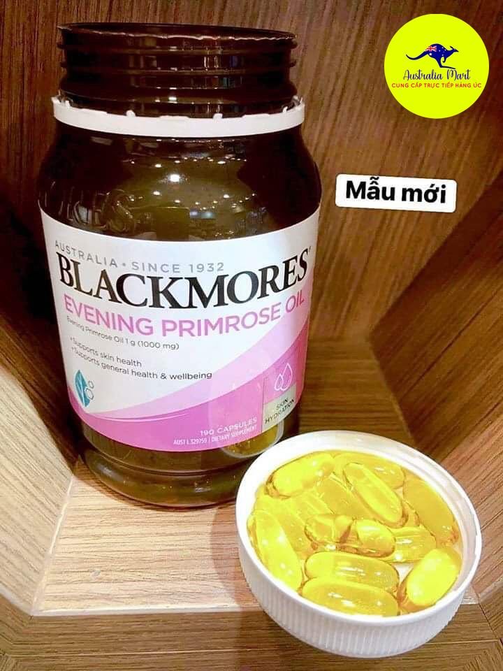 Blackmores Evening Primrose Oil - Viên uống tinh dầu hoa anh thảo (190 viên)