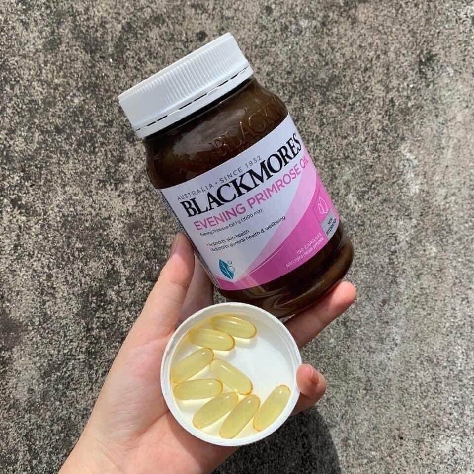 Blackmores Evening Primrose Oil cân bằng nội tiết tố nữ, làm đẹp da