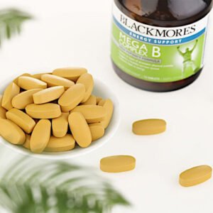 Viên Vitamin B tổng hợp tăng sức bền Blackmores Mega B Complex Energy Support Vitamin B12 75 Tablets Viên Vitamin B tổng hợp tăng sức bền Blackmores Mega B Complex Energy Support Vitamin B12 75 Tablets