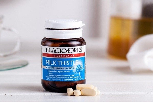 Blackmores Milk Thistle, thuốc mát gan của Úc giúp thanh lọc cơ thể