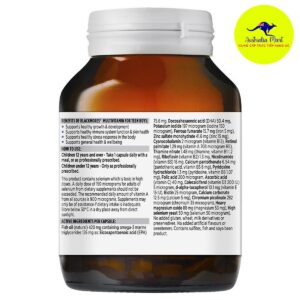 Blackmores Multivitamin For Teen Boys - Vitamin tổng hợp cho bé trai (60 viên) Blackmores Multivitamin For Teen Boys - Vitamin tổng hợp cho bé trai (60 viên)