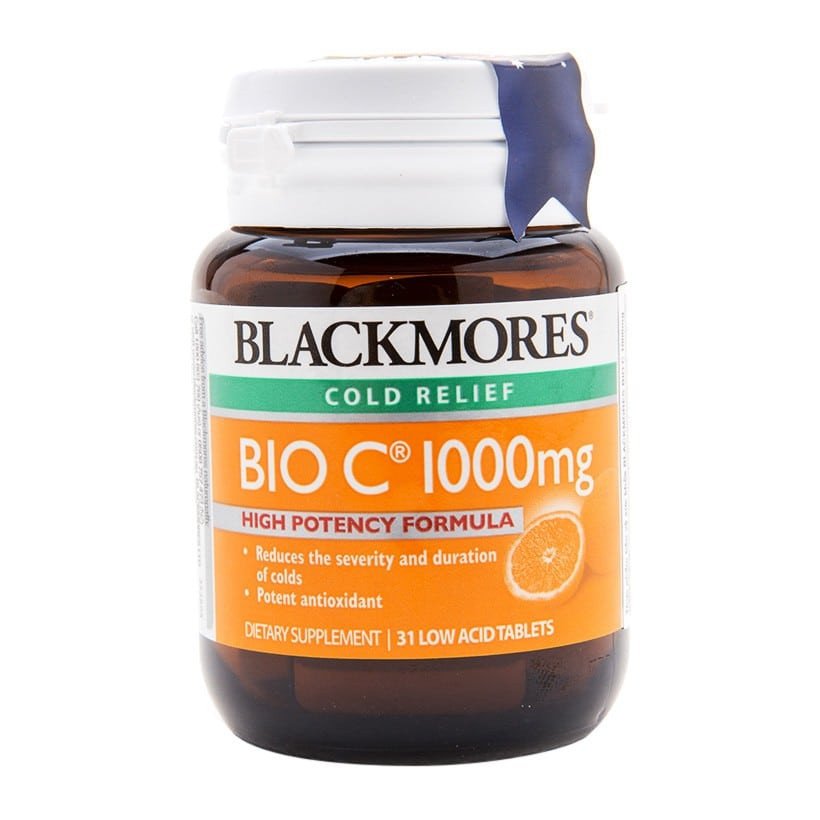Blackmores Vitamin Bio-C 1000mg giúp tăng sức đề kháng và miễn dịch