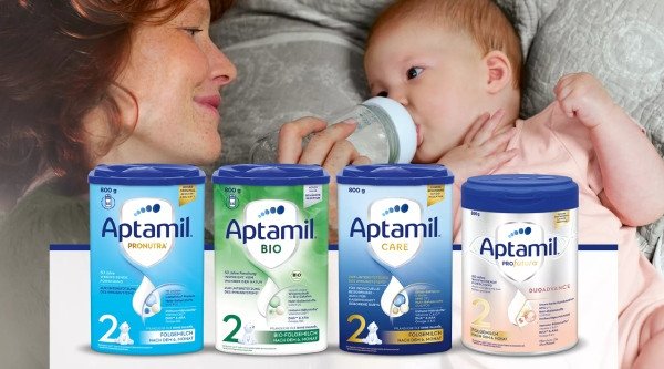 Các dòng sữa Aptamil Đức phổ biến hỗ trợ dinh dưỡng tối ưu