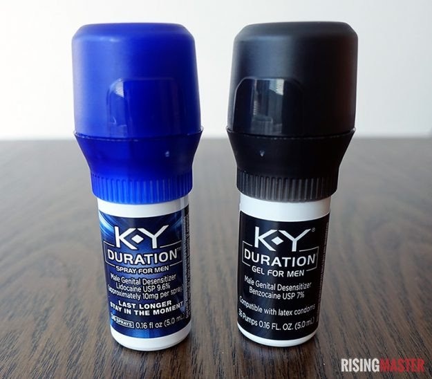 Các phiên bản gel và xịt kéo dài thời gian K-Y Duration