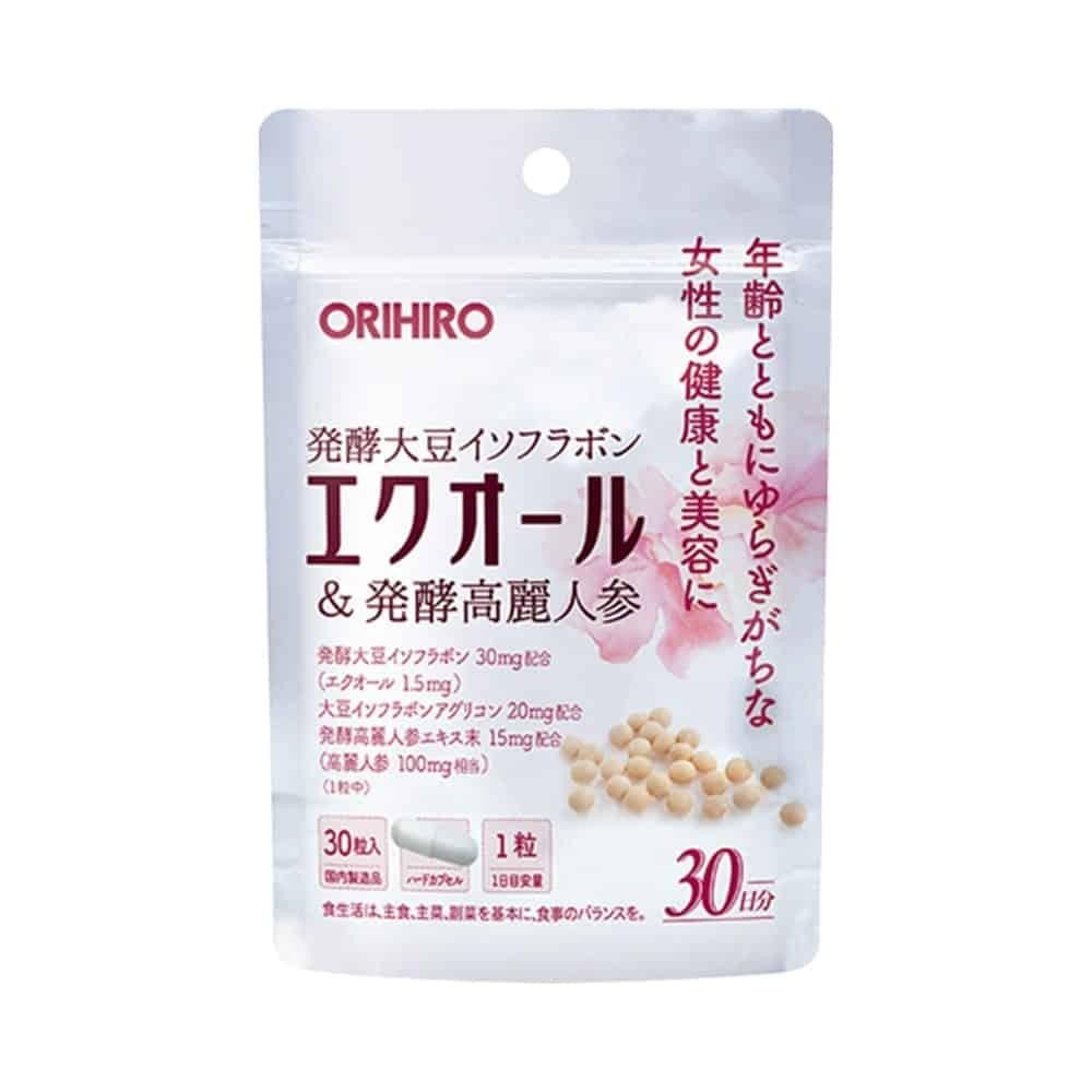 Cải thiện nội tiết tố với viên uống mầm đậu nành Orihiro Nhật Bản