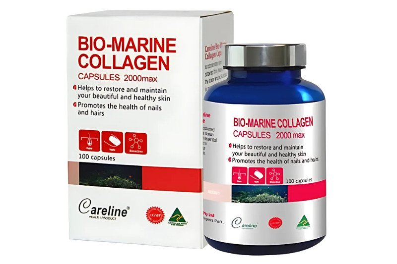 Careline Bio-Marine Collagen, viên uống collagen cá biển sâu Úc chất lượng