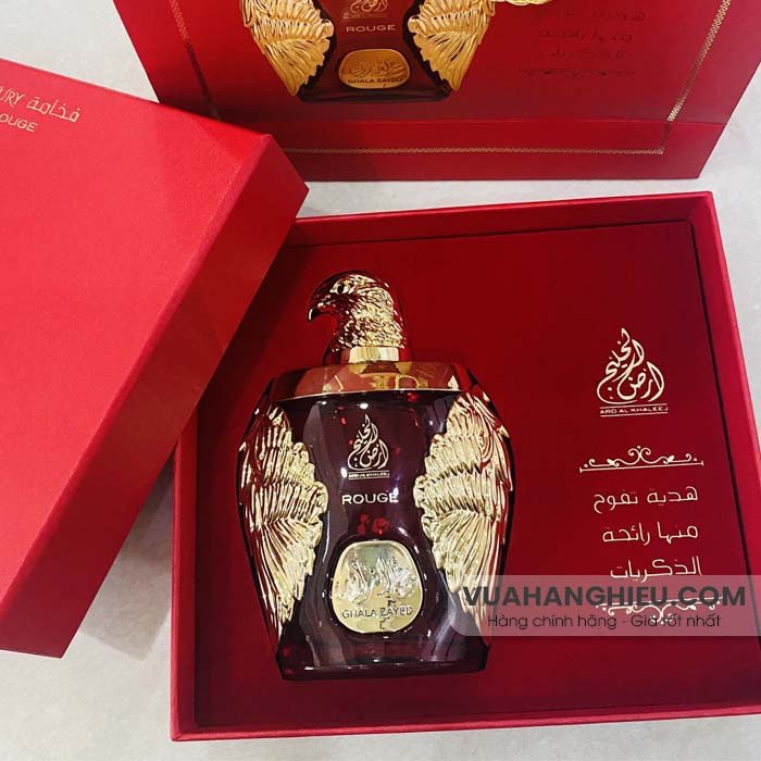 Chai nước hoa đại bàng đỏ Ghala Zayed Luxury Rouge EDP độc đáo