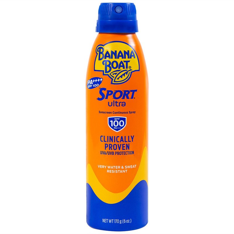 Chai xịt kem chống nắng Banana Boat Sport Ultra SPF 100 chính hãng