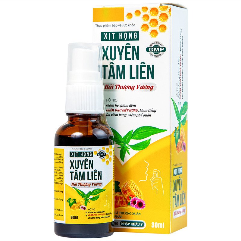 Chai xịt keo ong hỗ trợ giảm đau rát họng, bảo vệ đường hô hấp