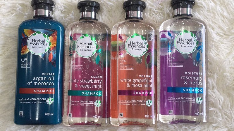 Chiết xuất lô hội và tảo biển, thành phần chính trong dầu gội Herbal Essences