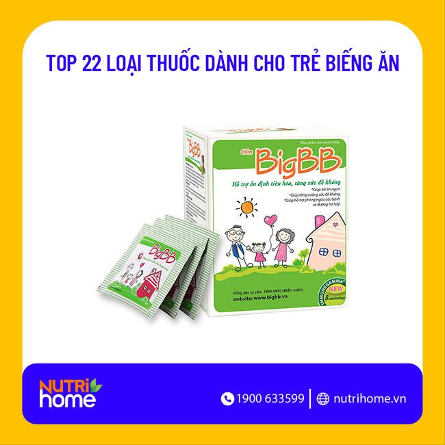 Cốm BigBB kích hoạt hệ miễn dịch cho trẻ