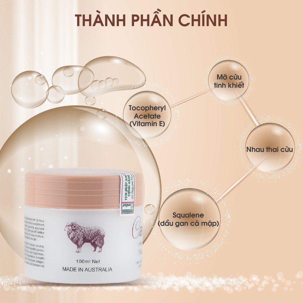 công dụng kem nhau thai cừu Úc Placenta Cream