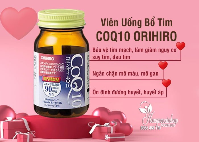 CoQ10 quan trọng cho sức khỏe tim mạch, bổ sung năng lượng