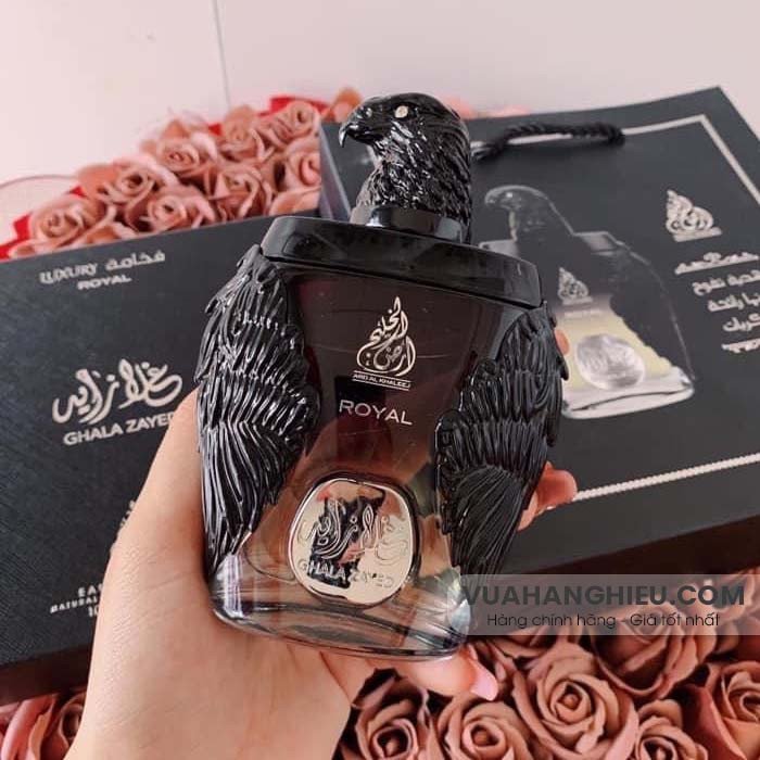 Dáng vẻ cổ điển của nước hoa đại bàng Ghala Zayed Luxury Royal