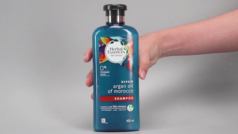 Dầu gội Herbal Essences Tinh Dầu Argan phục hồi tóc hư tổn hiệu quả