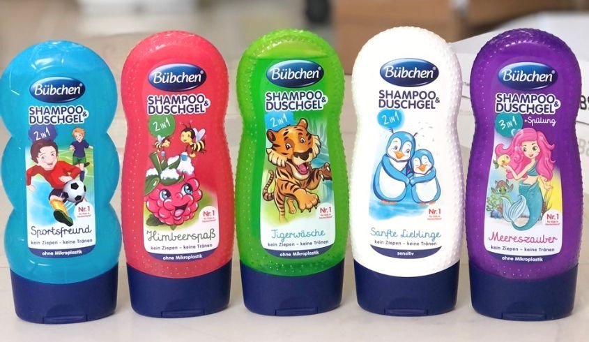 Dầu tắm gội cho bé Bubchen với hương trái cây tươi mát