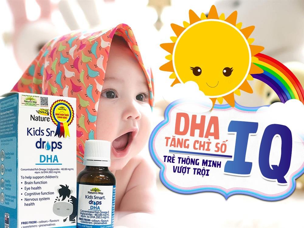 DHA cho trẻ sơ sinh phát triển trí não