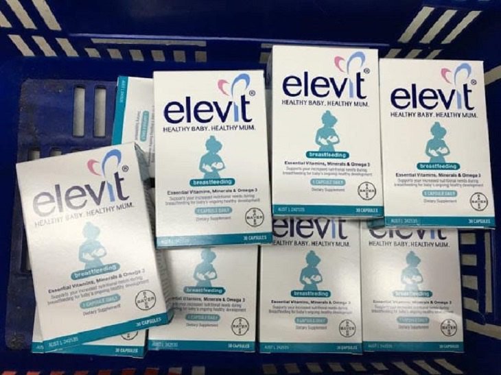 Elevit Breastfeeding hỗ trợ mẹ cho con bú
