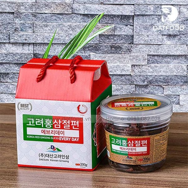 Giá hồng sâm tẩm mật ong Hàn Quốc