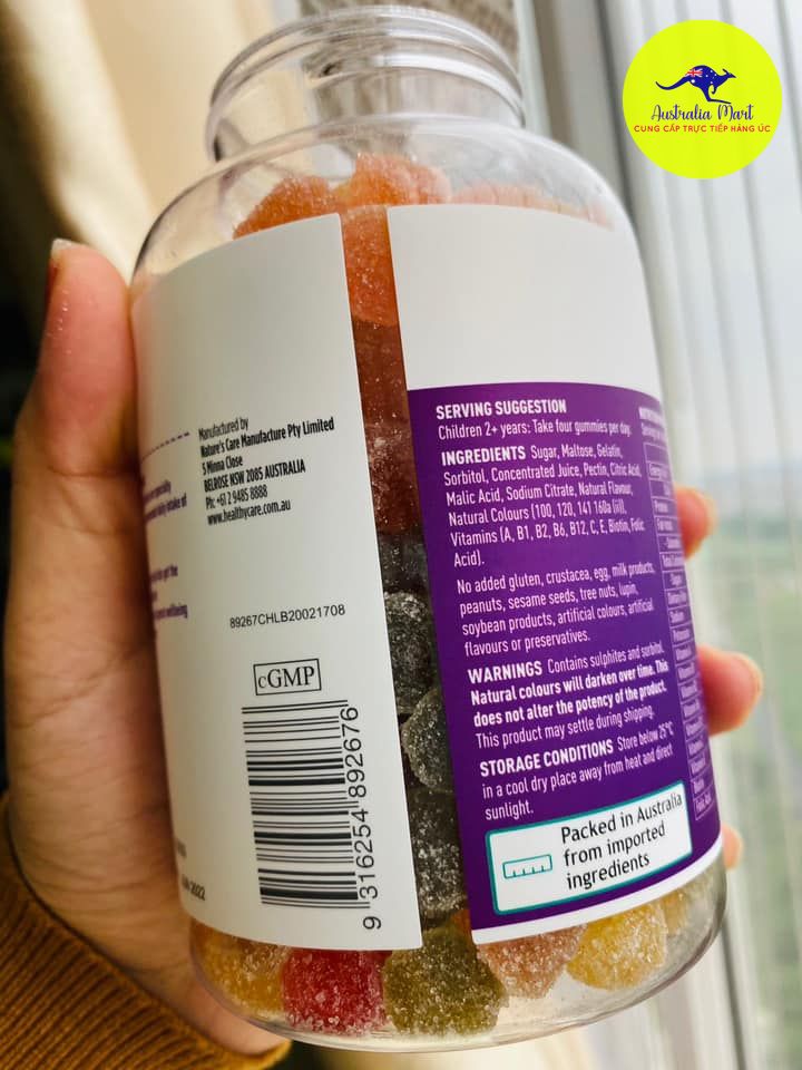 healthy-care-gummy-multivitamin-5 vitamin cho tre