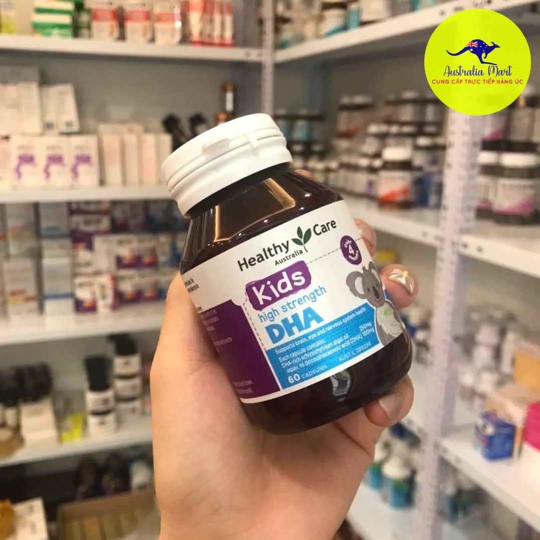 Healthy Care DHA Kids - Viên uống bổ sung DHA cho trẻ (60 viên)