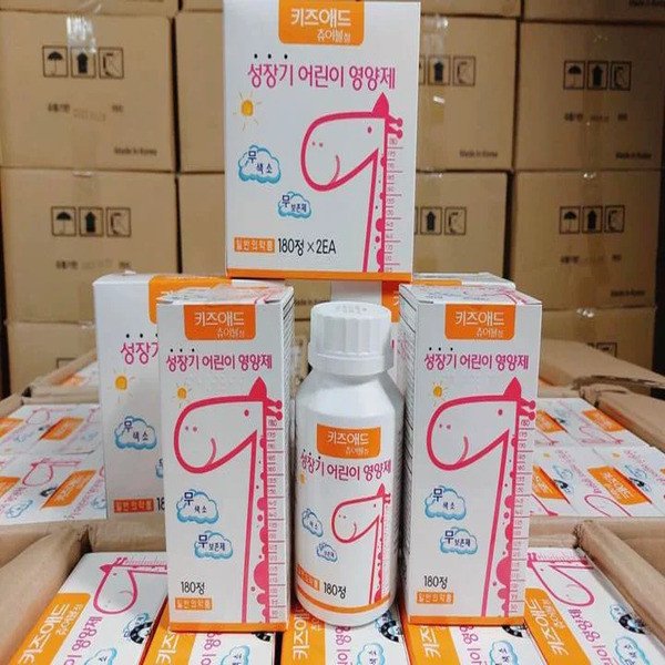 Hình ảnh sản phẩm Canxi Hươu Cao Cổ Hàn Quốc giúp bé phát triển toàn diện xương khớp.