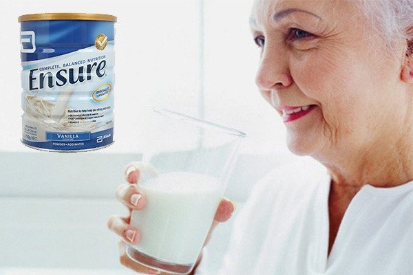 Hình ảnh sữa Ensure với công thức dinh dưỡng đặc biệt dành cho người lớn tuổi