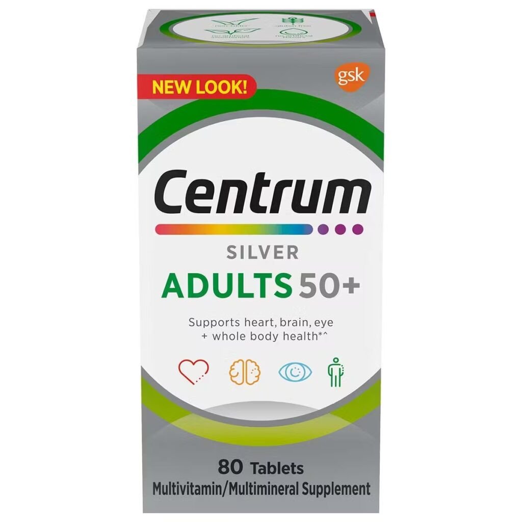 Hình ảnh viên uống Centrum Silver Adult bổ sung vitamin tổng hợp cho người lớn