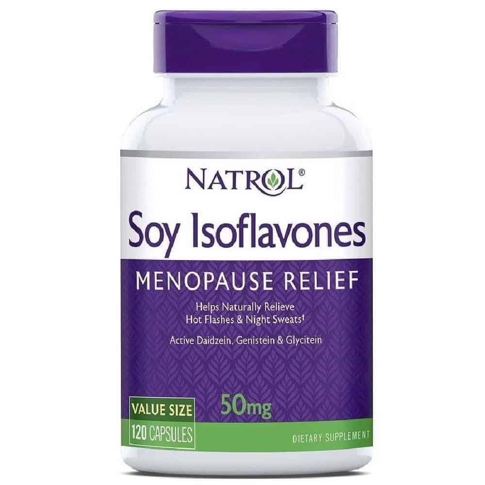 Hỗ trợ sức khỏe phụ nữ cùng viên uống mầm đậu nành Natrol Soy Isoflavones