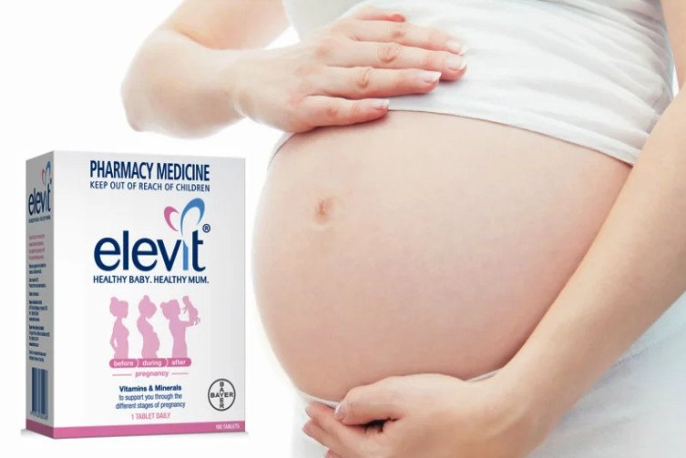 Hộp Elevit Healthy Baby Healthy Mum 100 viên