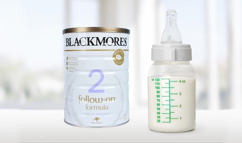 Hộp sữa Blackmores Newborn Formula số 1, hương vani, 900g, dành cho trẻ 0-6 tháng