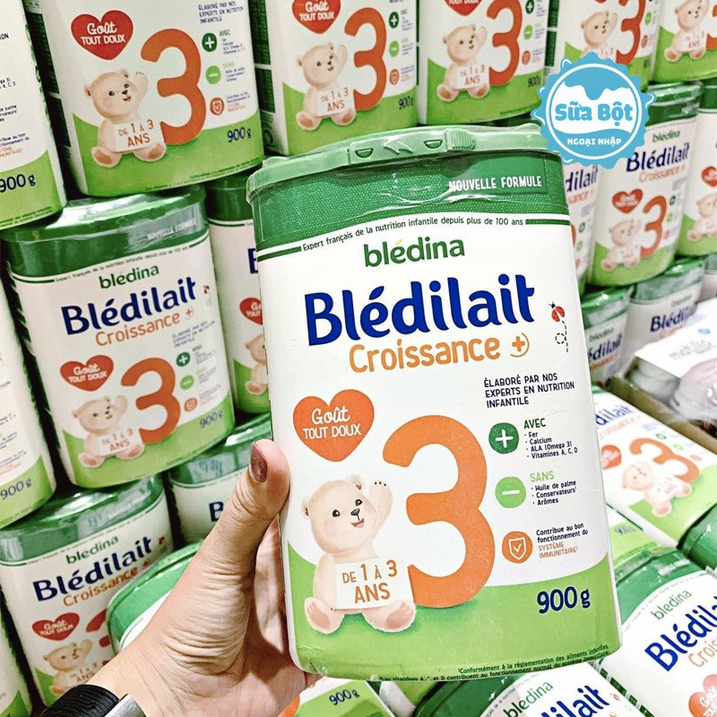 Hộp sữa Bledilait số 3 được bảo quản đúng cách